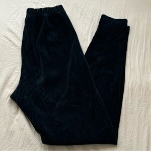 Lauren Ralph Lauren Black Corduroy Pants
